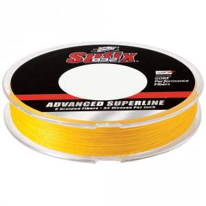 Sufix 660-110Y 832reg; Advanced Superlinereg; Braid - 10lb - Hi-vis Ye