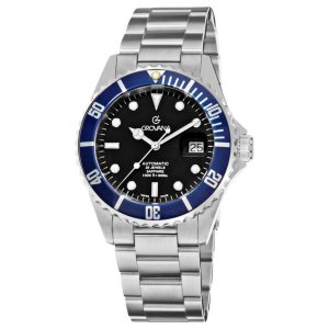 Brav 1571.2135 Grovana 1571.2135 Men's 'diver' Black Dial Blue Bezel A