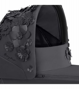 Cybex 521001389 Mios Lux Carry Cot - Simply Flowers - Dream Grey