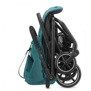 Cybex 521001477 Eezy S + 2 River Blue Travel Strollers 360 Degree Twis