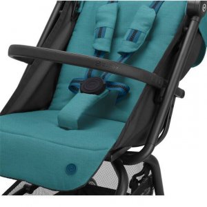 Cybex 521001477 Eezy S + 2 River Blue Travel Strollers 360 Degree Twis