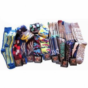 Tunnel 6TB_Socks Erni Vales Art  Cotton Blend Men's Socks 6 Pack