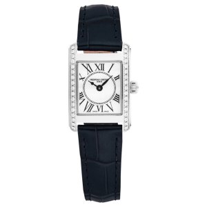 Brav FC200MPWCD16 Frederique Constant  Women's 'carree' White Dial Blu