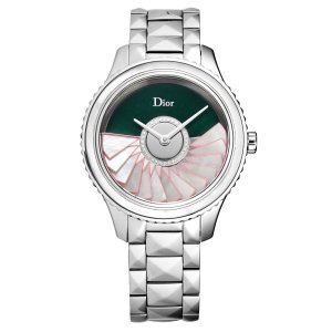 Brav CD153B11M002 Christian Dior Women's  'grand Bal' Green Diamond Di