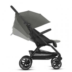 Cybex 521000477 Eezy S + 2 Soho Grey Travel Strollers 360 Degree Twist