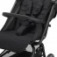 Cybex 521000479 Eezy S + 2 Deep Black Travel Strollers 360 Degree Twis