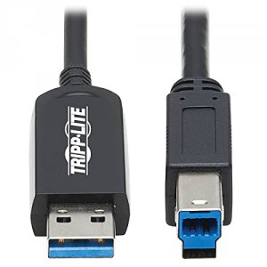 Tripp U328F-15M Usb-a To Usb-b Fiber Active Optical Cable Aoc Usb 3.2 