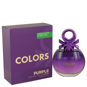 Benetton 539892 United Colors Of  Purple Eau De Toilette Spray 2.7 Oz 