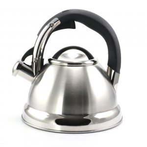 Mr 124940.01 Mr. Coffee 2 Quart Stainless Steel Whistling Tea Kettle W