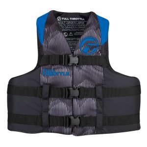 Full 112200-500-110-22 Adult Nylon Life Jacket - 4xl7xl - Blueblack