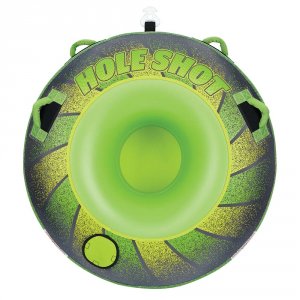 Full 302000-400-001-21 Hole Shot Towable Tube - 1 Rider - Green