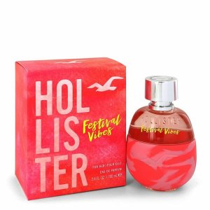 Hollister 552424 Festival Vibes Eau De Parfum Spray 3.4 Oz For Women