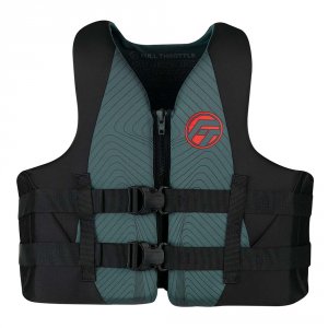 Full 142100-701-050-22 Adult Rapid-dry Life Jacket - Lxl - Greyblack