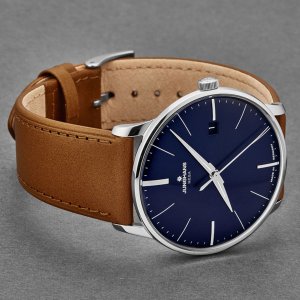 Brav 058/4801.00 Junghans 0584801.00 Men's ' Meistermega' Blue Dial Br