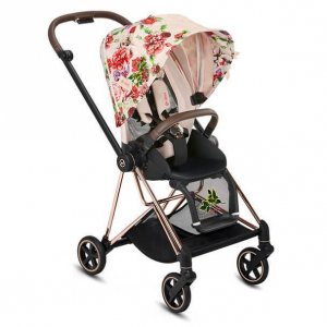 Cybex 520003697 Priam Rosegold Stroller - Spring Blossom - Light Beige