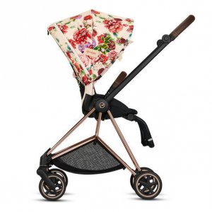 Cybex 520003697 Priam Rosegold Stroller - Spring Blossom - Light Beige