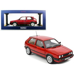 Norev 188555 1990 Volkswagen Golf Gti Red Metallic 118 Diecast Model C