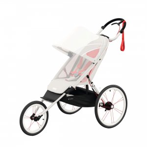 Cybex 520004343 Avi Jogging Sports Running Stroller Frame In Cream And