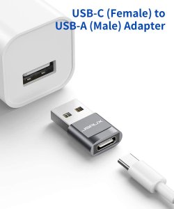 Amazon B07Y2TMKVF Usb C Female To Usb A Male Adapter, Jsaux 2 Pack Typ