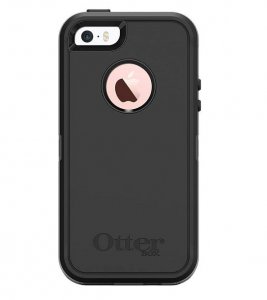 Otterbox 77-54888 Defender Series Cover For Iphone 55sse Black Retail 