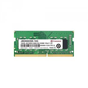 Transcend JM2666HSE-16G 16gb Jm Ddr4 2666 So-dimm 1rx8 2gx8 Cl19