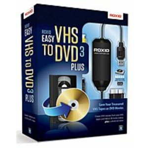 Roxio 251000 Vhs-dvd V.3 Plus For Pc - Complete Package - 1 User