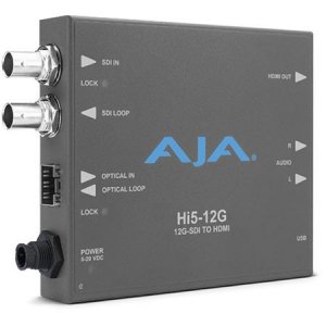 Aja HI5-12G Hi5 12g 12g Sdi To Hdmi 2.0 Mini Converter