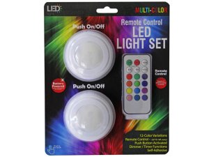 Bulk GE508 2 Pack Remote Controlled Light