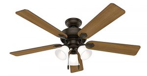 Hunter 50887 Swanson 52 New Brnz Ceil. Fan