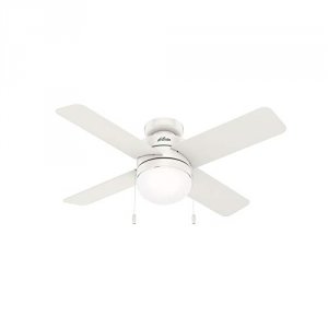 Hunter 50359 Timpani 44 Ceiling Fan White