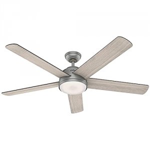 Hunter 59486 60 Wifi Ceiling Fan Silver