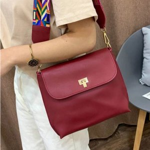 Claudia H0069.4 Tanya Shoulder Bag  Crossbody- Burgundy