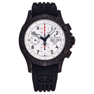 Brav 16071.6873 Revue Thommen 16071.6873 Men's 'airspeed' Black Pvd Si