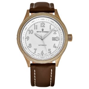 Brav 17060.2583 Revue Thommen 17060.2583 Men's 'airspeed Vintage' Silv