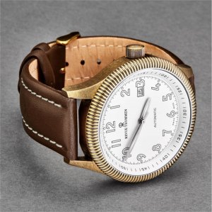 Brav 17060.2583 Revue Thommen 17060.2583 Men's 'airspeed Vintage' Silv