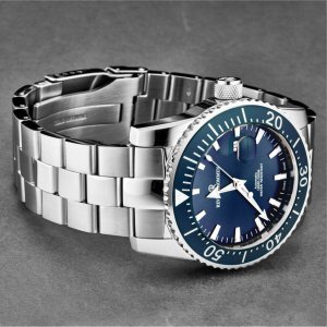 Brav 17030.2135 Revue Thommen 17030.2135 Men's 'diver' Blue Dial Stain