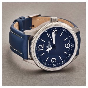 Brav 17060.2525 Revue Thommen 17060.2525 Men's 'pilot' Blue Dial Blue 