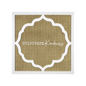 Homeroots.co 376651 16 X 16 'cultivate Kindness Framed Wall Art