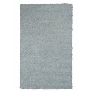 Homeroots.co 353411 2' X 4' Polyester Blue Heather Area Rug