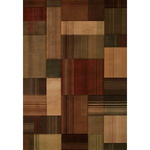 Homeroots.co 368496 22 X 32 Toffee Polypropylene Accent Rug