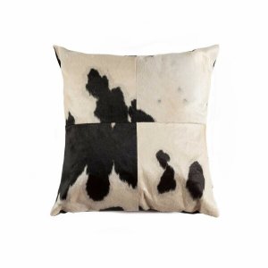 Homeroots.co 316673 18 X 18 X 5 Black And White Quattro - Pillow