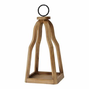 Homeroots.co 373398 Metal  Open Wood Lantern