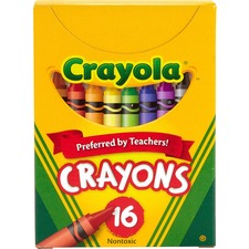 Crayola CYO 520016 Tuck Box 16 Crayons - Assorted