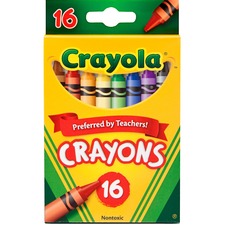 Crayola CYO 523016 Regular Size Crayon Sets - 3.6 Length - Assorted - 