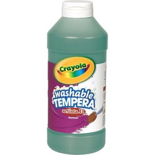 Crayola CYO 543115044 Artista Ii Washable Tempera Paints - 16 Oz - 1 E