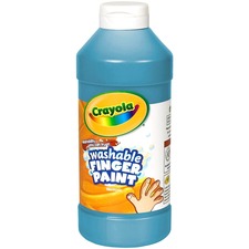 Crayola CYO 551316042 Washable Finger Paint - 16 Fl Oz - 1 Each - Blue