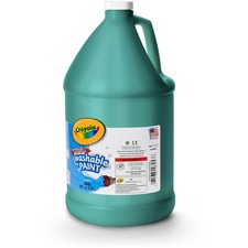 Crayola CYO 542128044 1 Gallon Washable Paint - 1 Gal - 1 Each - Green