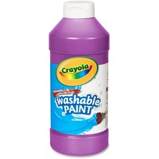 Crayola CYO 542016040 Washable Paint - 16 Oz - 1 Each - Violet