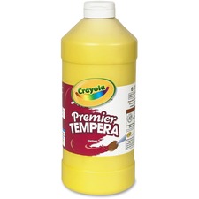 Crayola CYO 541232034 Premier Tempera Paint - 2 Lb - 1 Each - Yellow