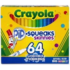 Crayola CYO 588764 Pip-squeaks Washable Markers - Conical Marker Point